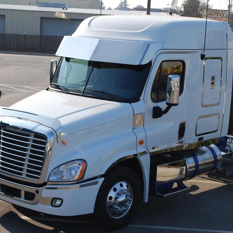 freightliner coronado drop visor