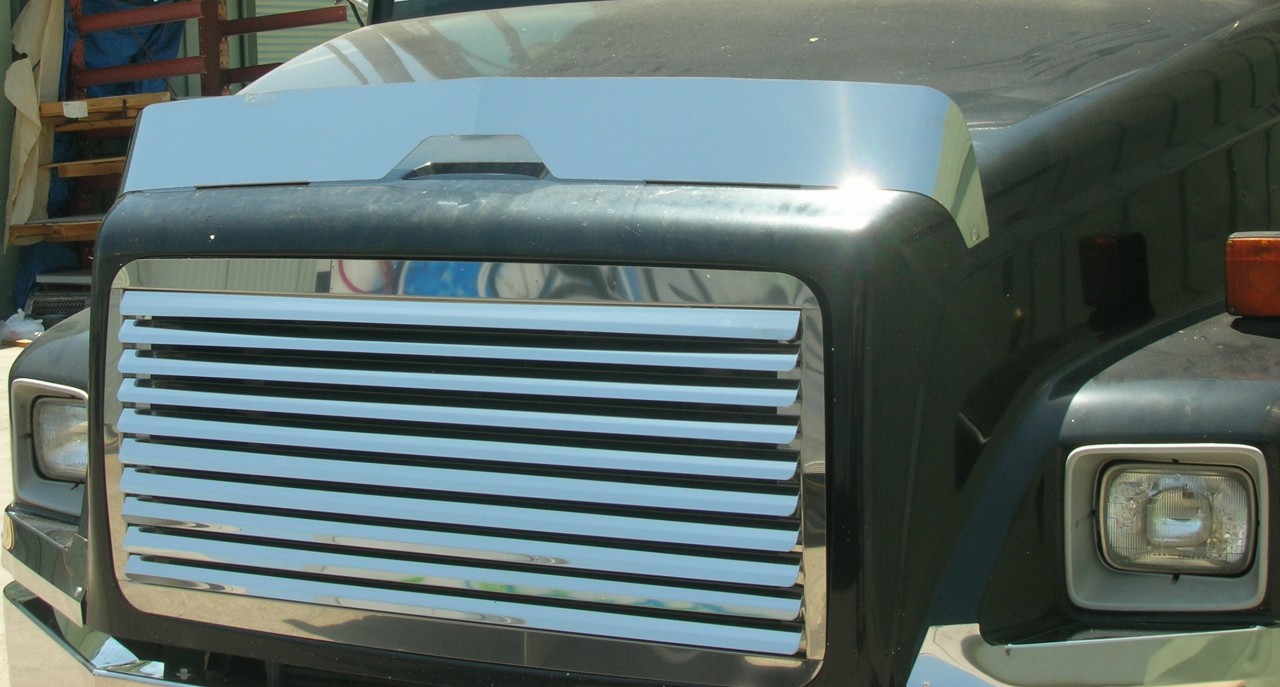 freightliner fl70 drop visor